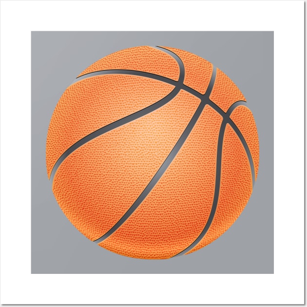 Basketball design Wall Art by Choulous79